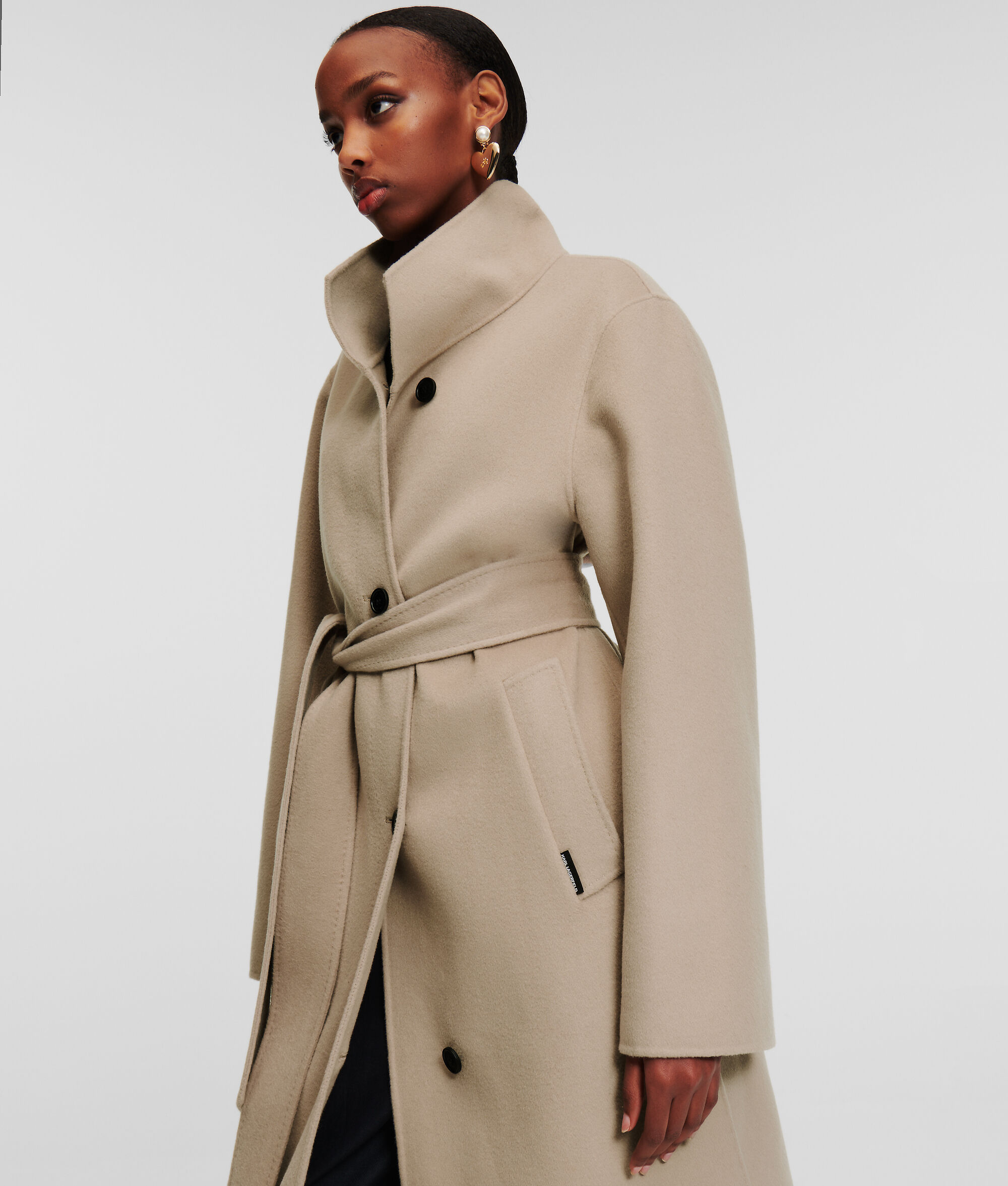 (image for) Customizable Soft double-face wool coat